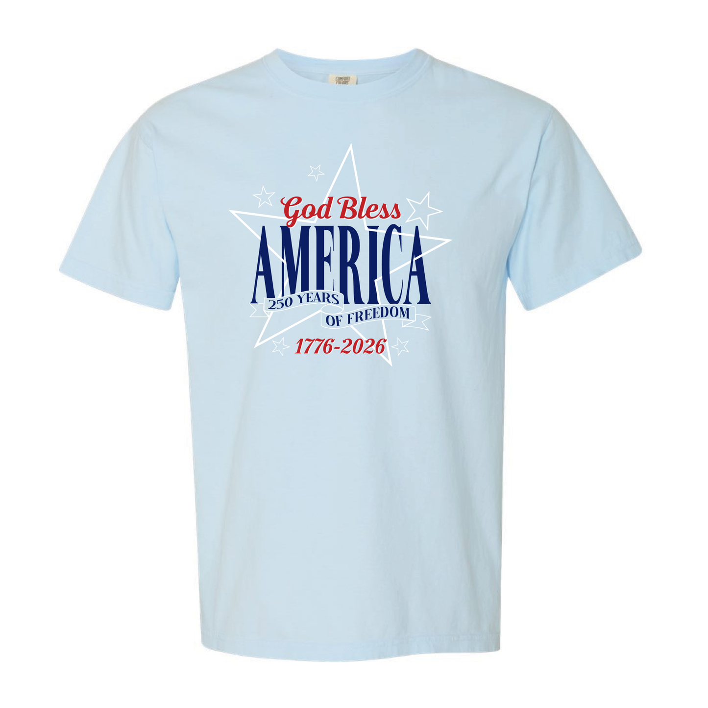 4th of July - God Bless America Tee