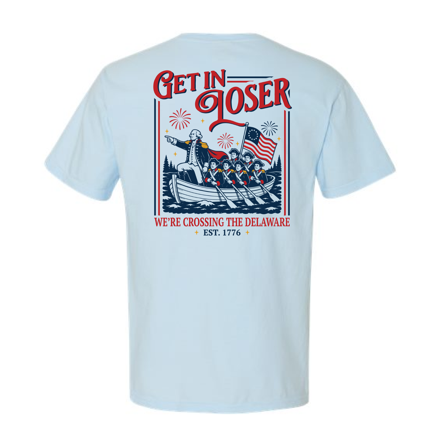 4th of July - Crossing the Delaware Tee