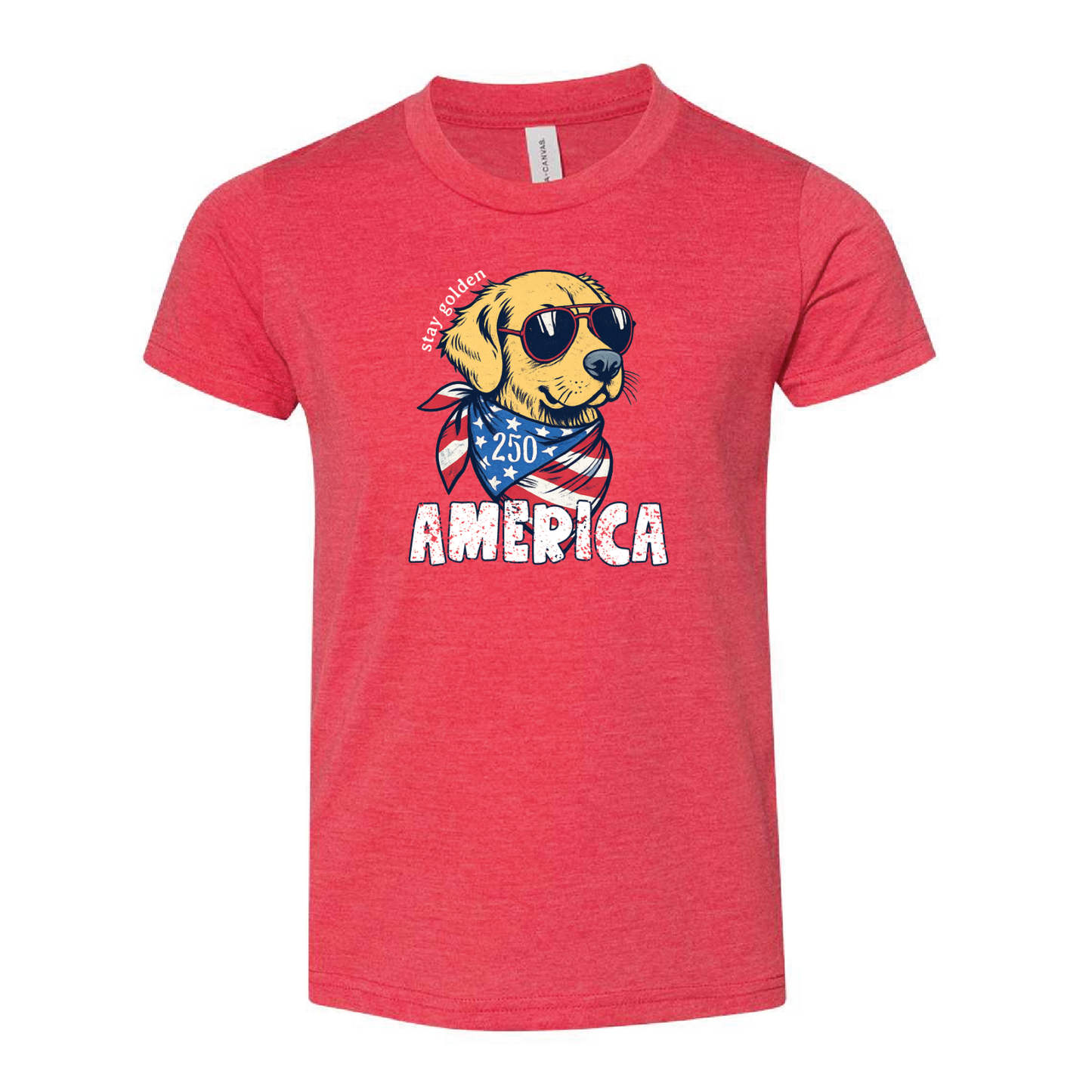 4th of July - Stay Golden America Tee