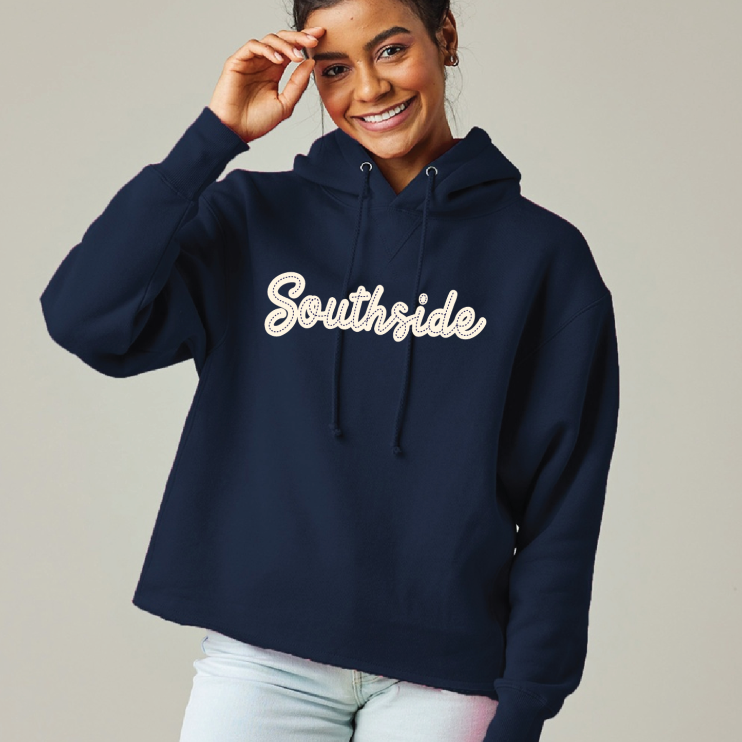 SS - Vintage Raw Hem Hoodie