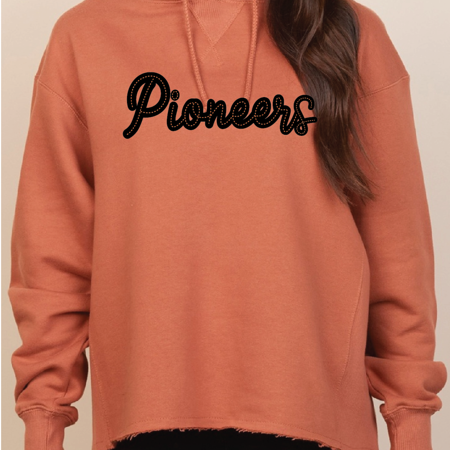 BP - Vintage Raw Hem Hoodie