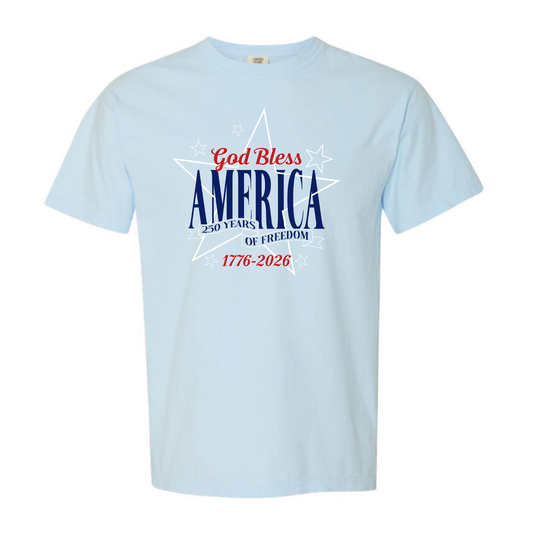 4th of July - God Bless America Tee
