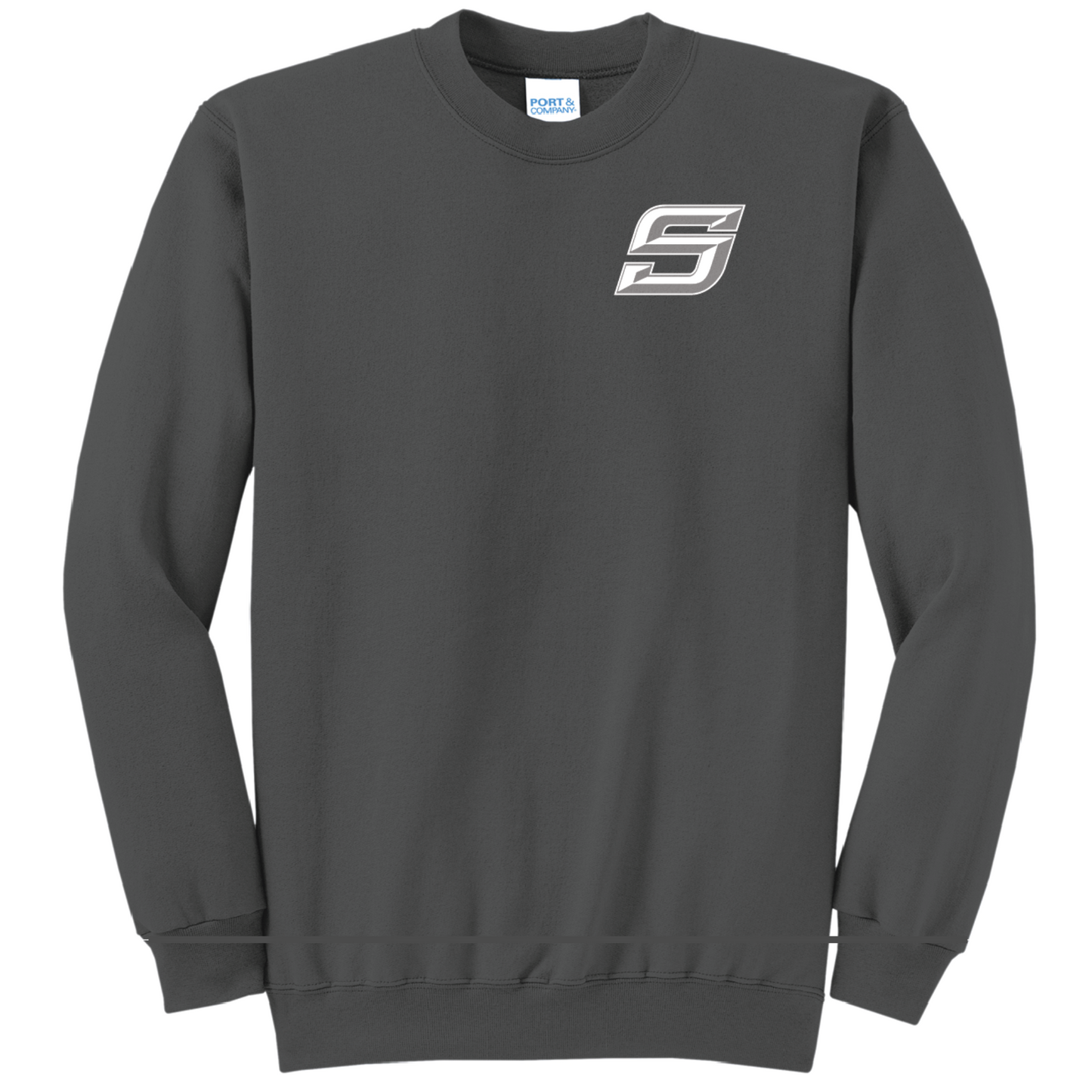 SS - Adult - White-Out S Varsity Sweatshirt